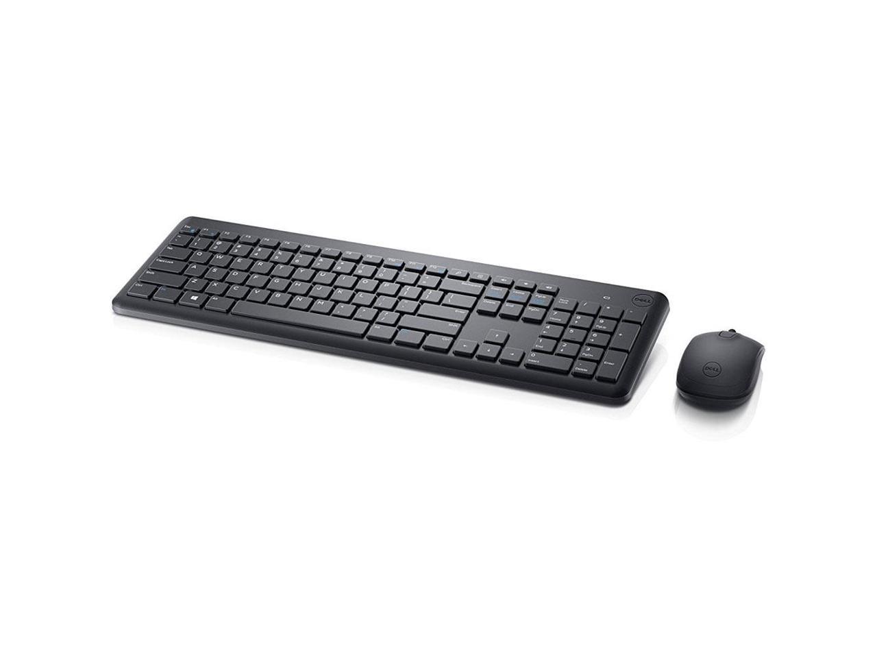 Dell KM117 Black Wireless Keyboard Mouse