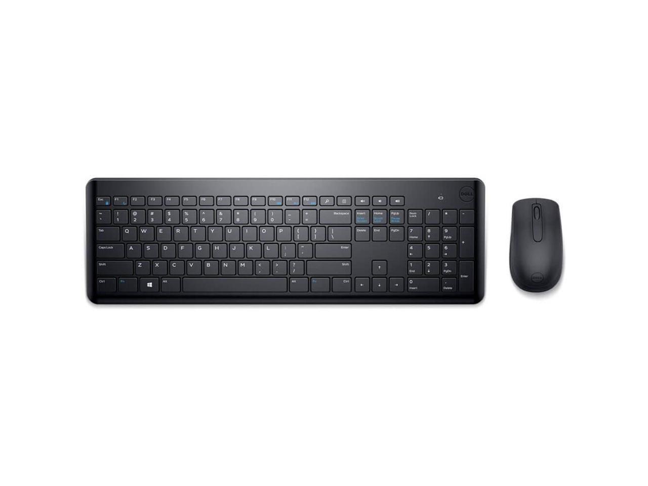 Dell KM117 Black Wireless Keyboard Mouse